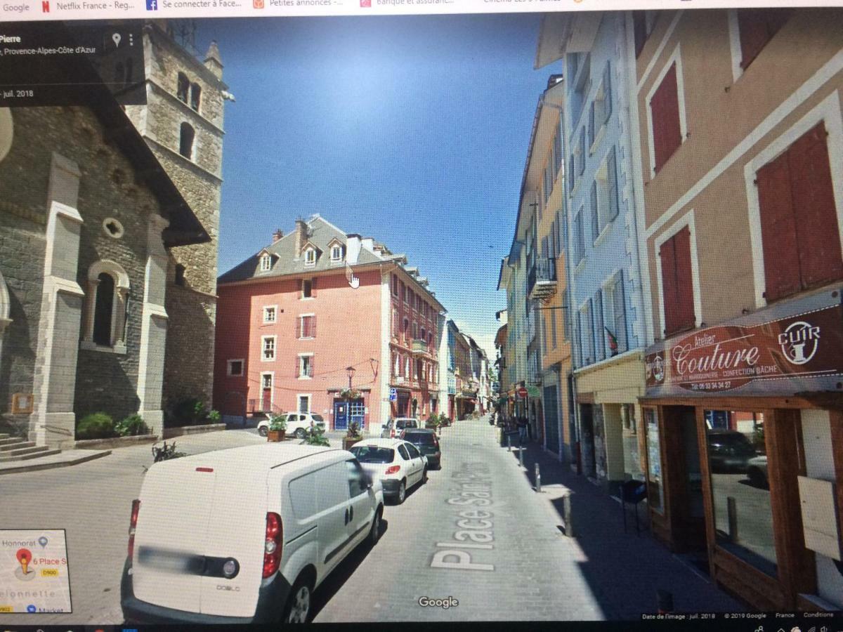Appartement Style Chalet Centre Barcelonnette Exterior foto